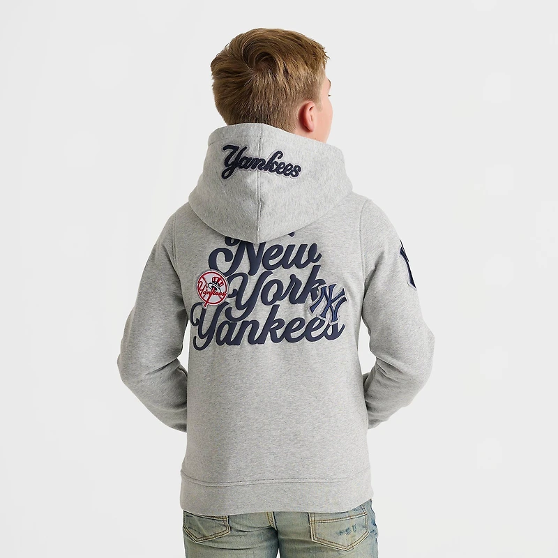 Big Kids' Pro Standard New York Yankees MLB Souvenir Fleece Pullover Hoodie
