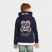 Big Kids' Pro Standard New York Yankees MLB Sugar Skull Pullover Hoodie