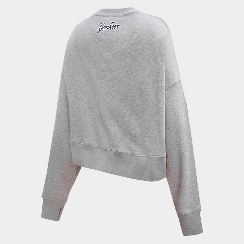 Women's Pro Standard New York Yankees MLB Classic Fleece Crewneck Sweatshirt