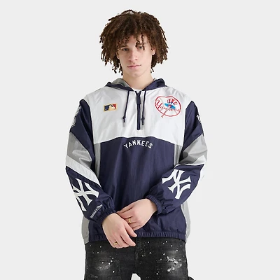 Men's Mitchell & Ness New York Yankees MLB Team Origins Anorak Windbreaker Jacket