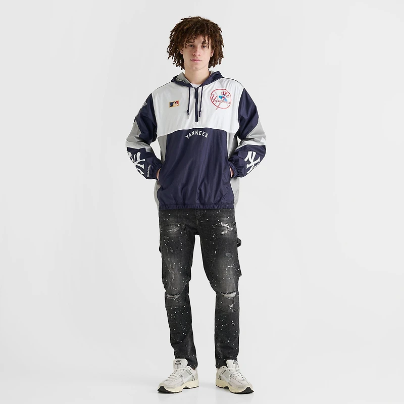 Men's Mitchell & Ness New York Yankees MLB Team Origins Anorak Windbreaker Jacket