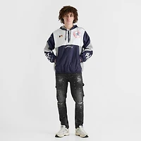 Men's Mitchell & Ness New York Yankees MLB Team Origins Anorak Windbreaker Jacket