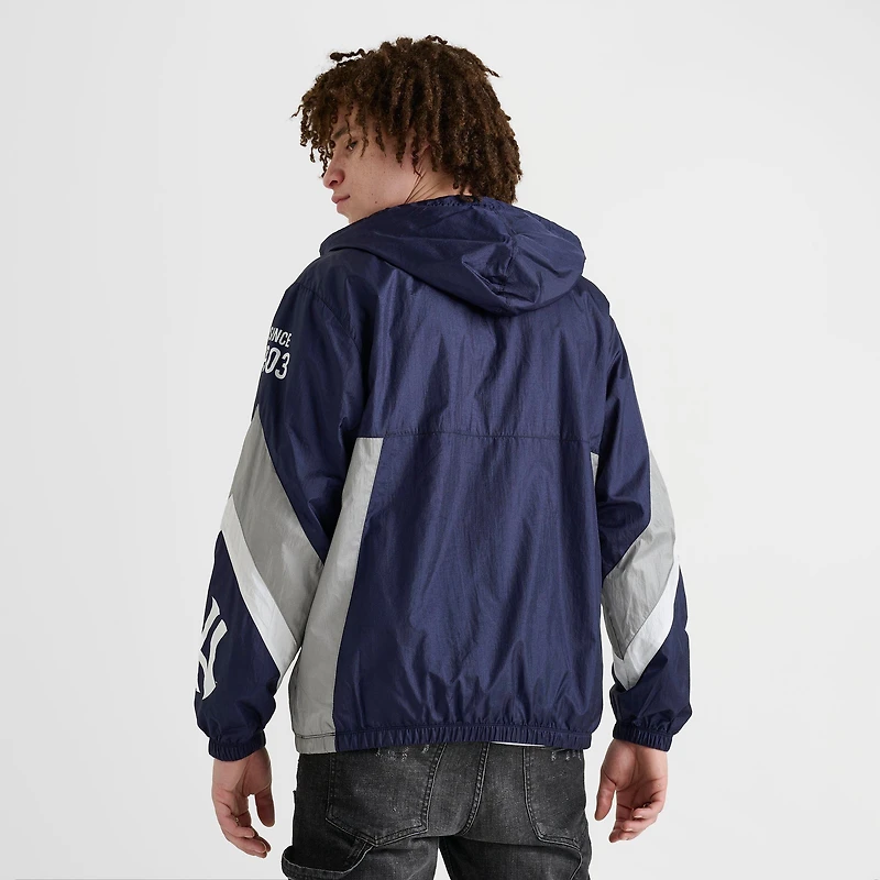 Men's Mitchell & Ness New York Yankees MLB Team Origins Anorak Windbreaker Jacket