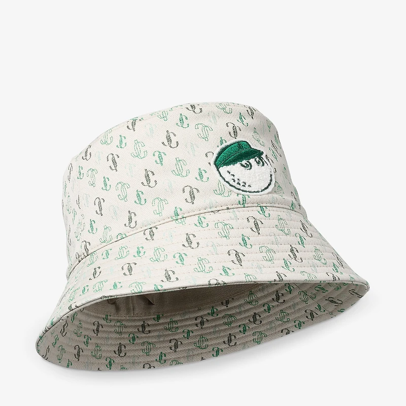 Jimmy Choo / Malbon 2.0 Monogram Bucket Hat