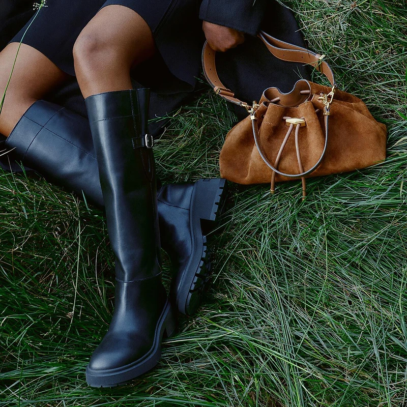 Tamsin Knee Boot Flat