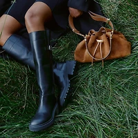 Tamsin Knee Boot Flat