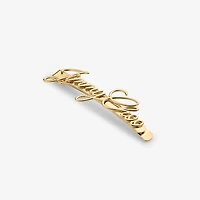 Logo Script Hairpin