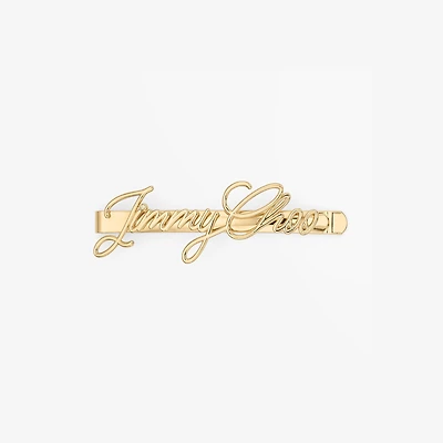 Logo Script Hairpin
