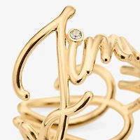 Logo Script Ring