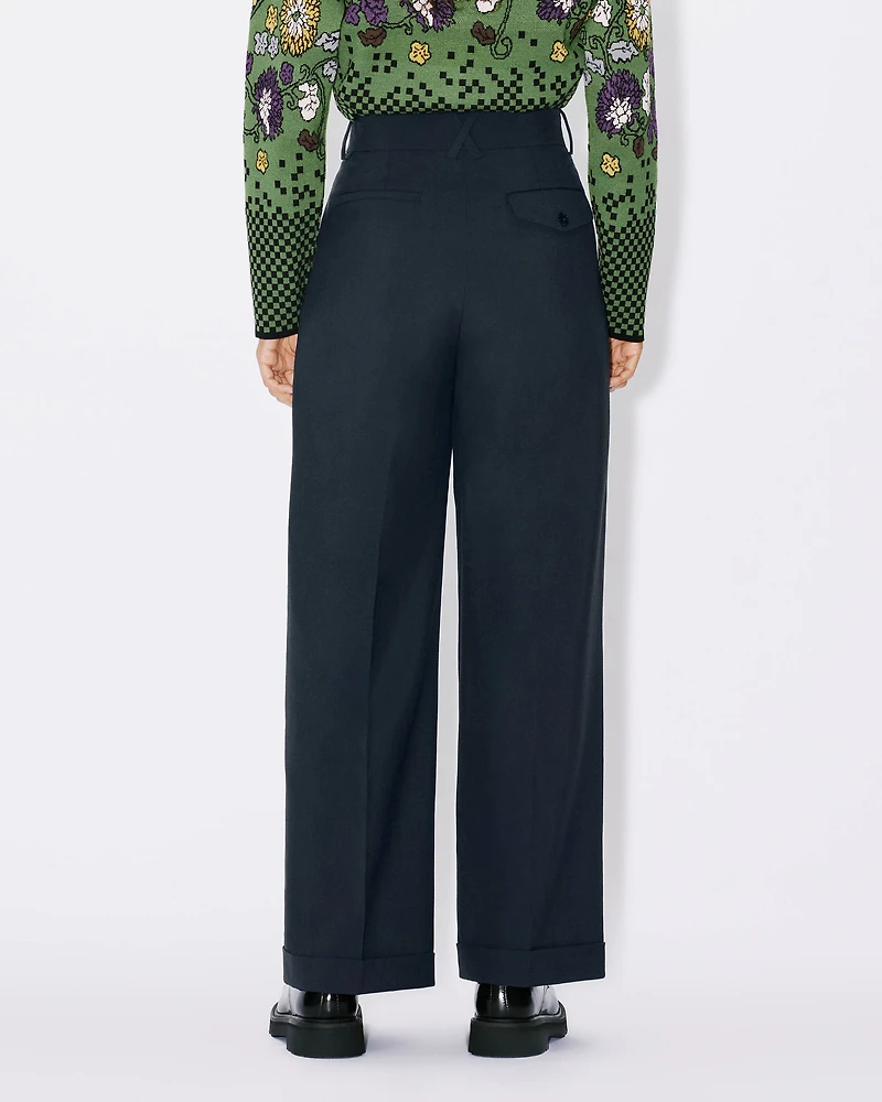 Tailored pants virgin wool
