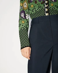 Tailored pants virgin wool