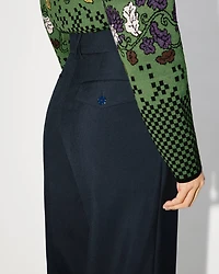 Tailored pants virgin wool
