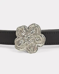 'Boke Flower' reversible leather belt for men
