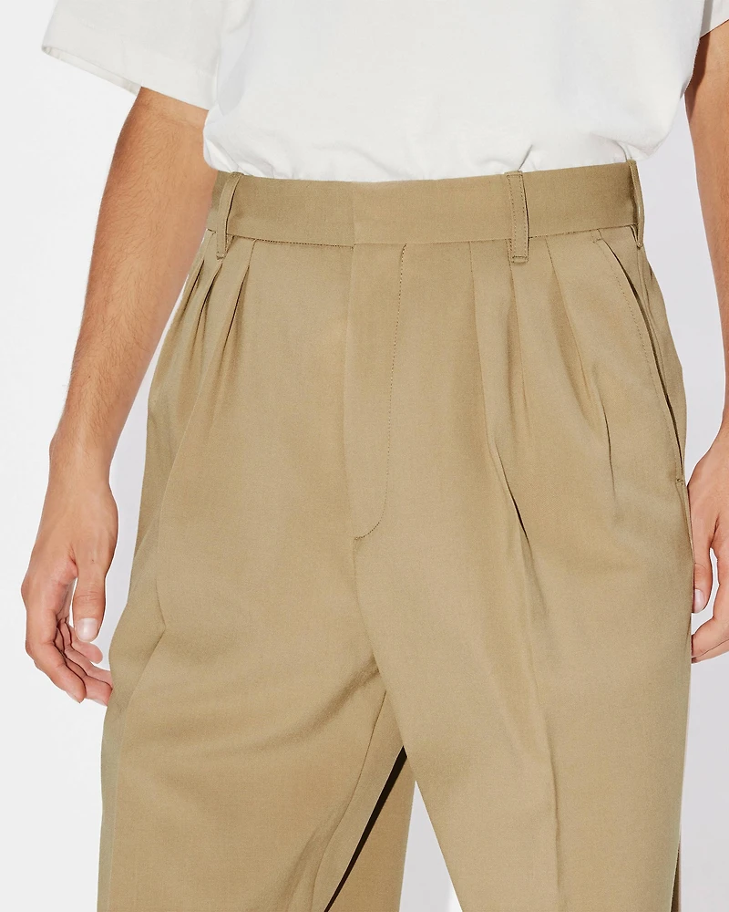 Tailored pants virgin wool