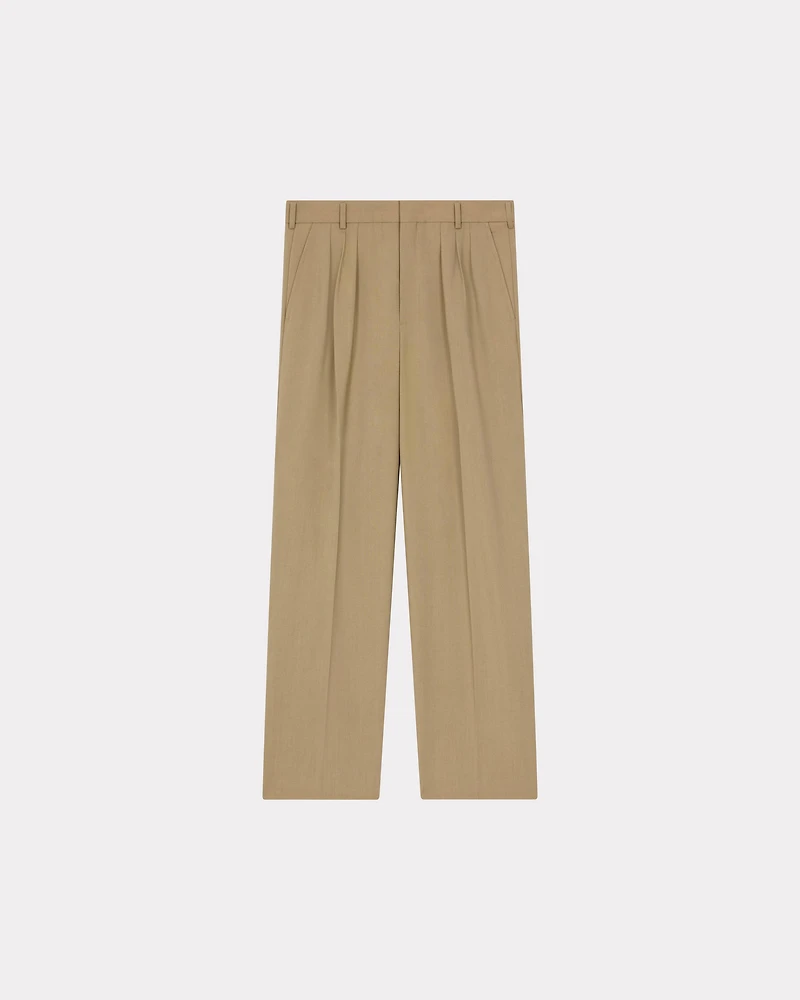 Tailored pants virgin wool