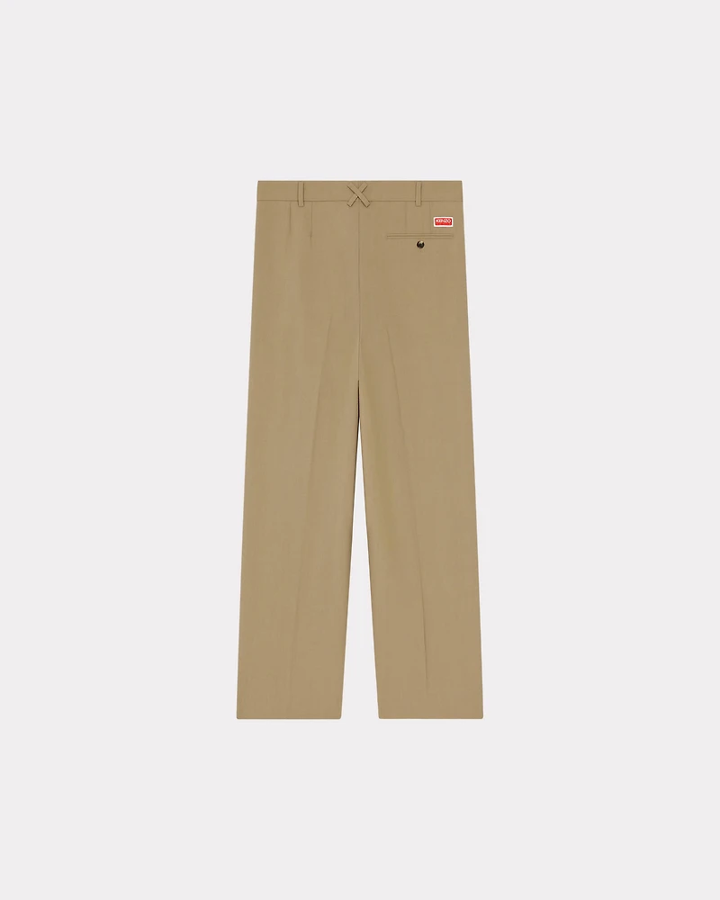 Tailored pants virgin wool