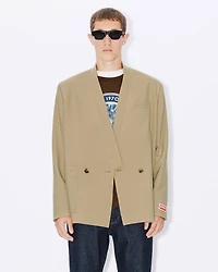 Tailored kimono jacket virgin wool