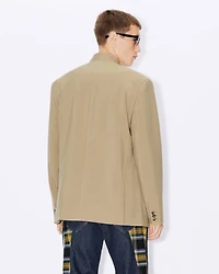 Tailored kimono jacket virgin wool
