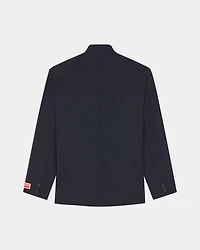 Tailored kimono jacket virgin wool