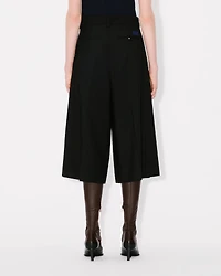 Cropped pants virgin wool