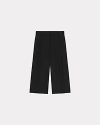 Cropped pants virgin wool