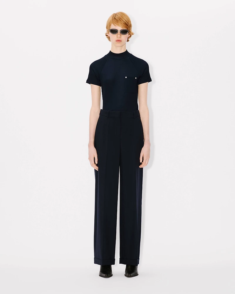 Tailored pants virgin wool