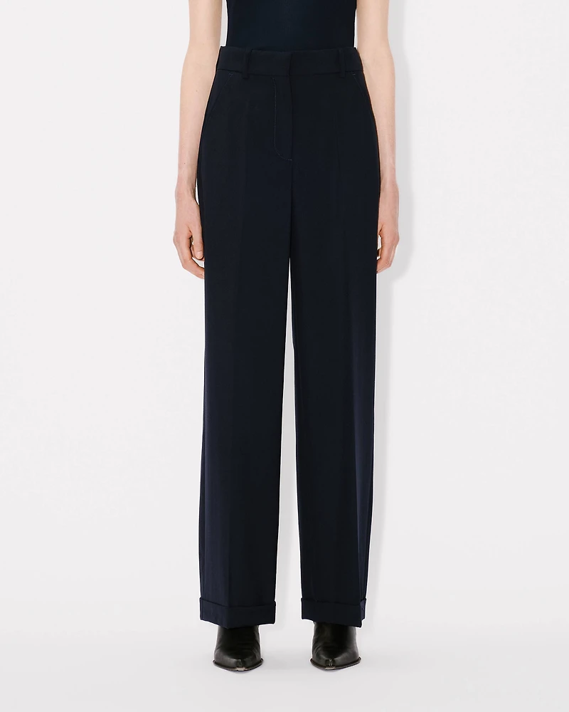 Tailored pants virgin wool