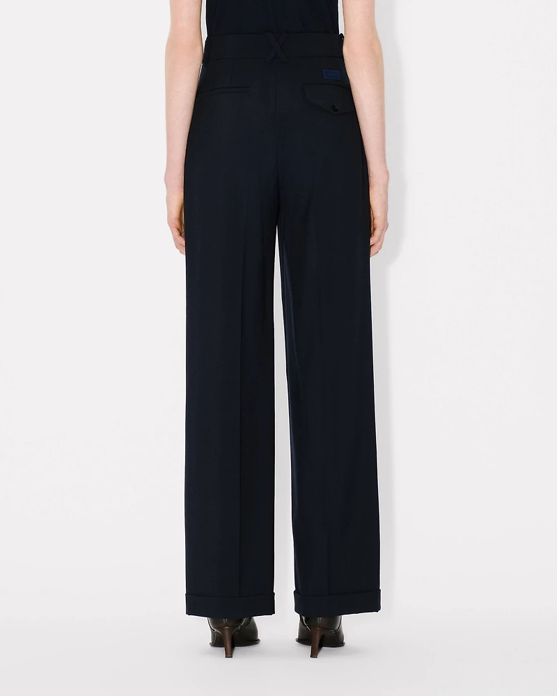 Tailored pants virgin wool
