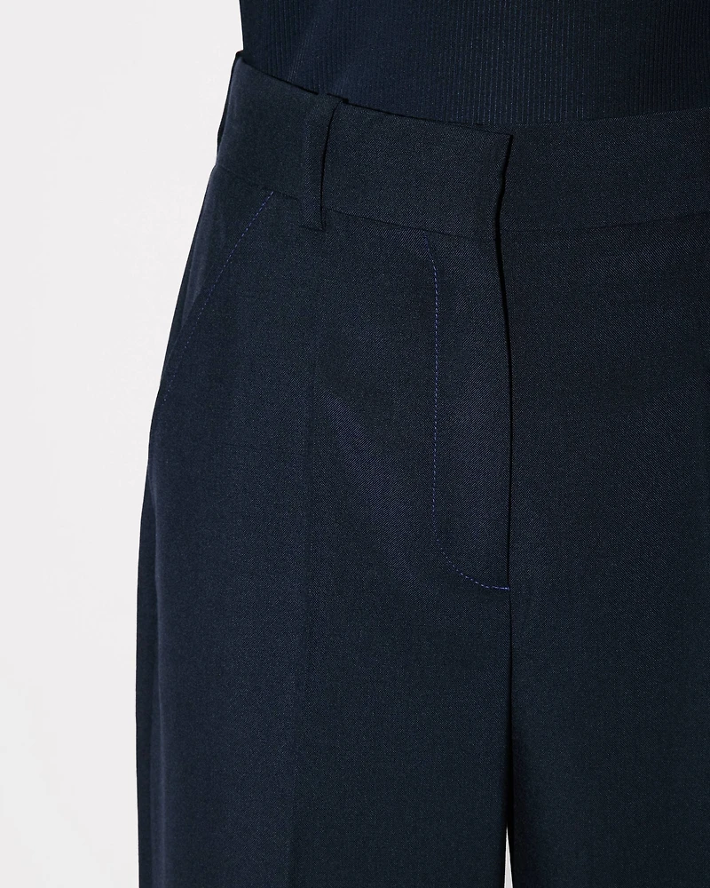 Tailored pants virgin wool