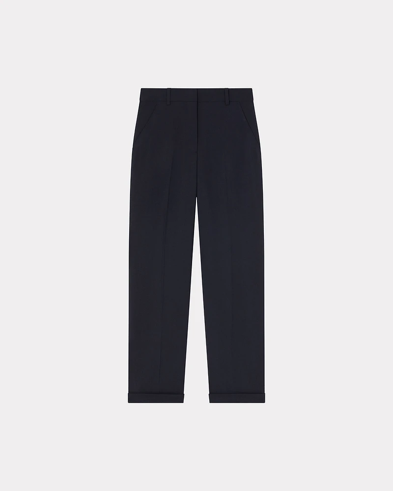 Tailored pants virgin wool