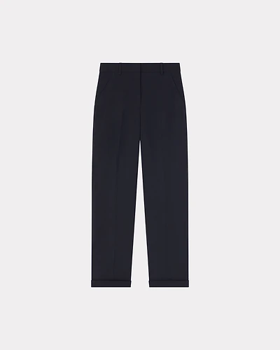 Tailored pants virgin wool