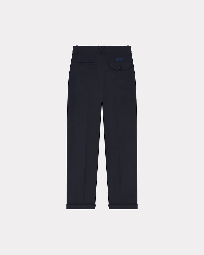 Tailored pants virgin wool