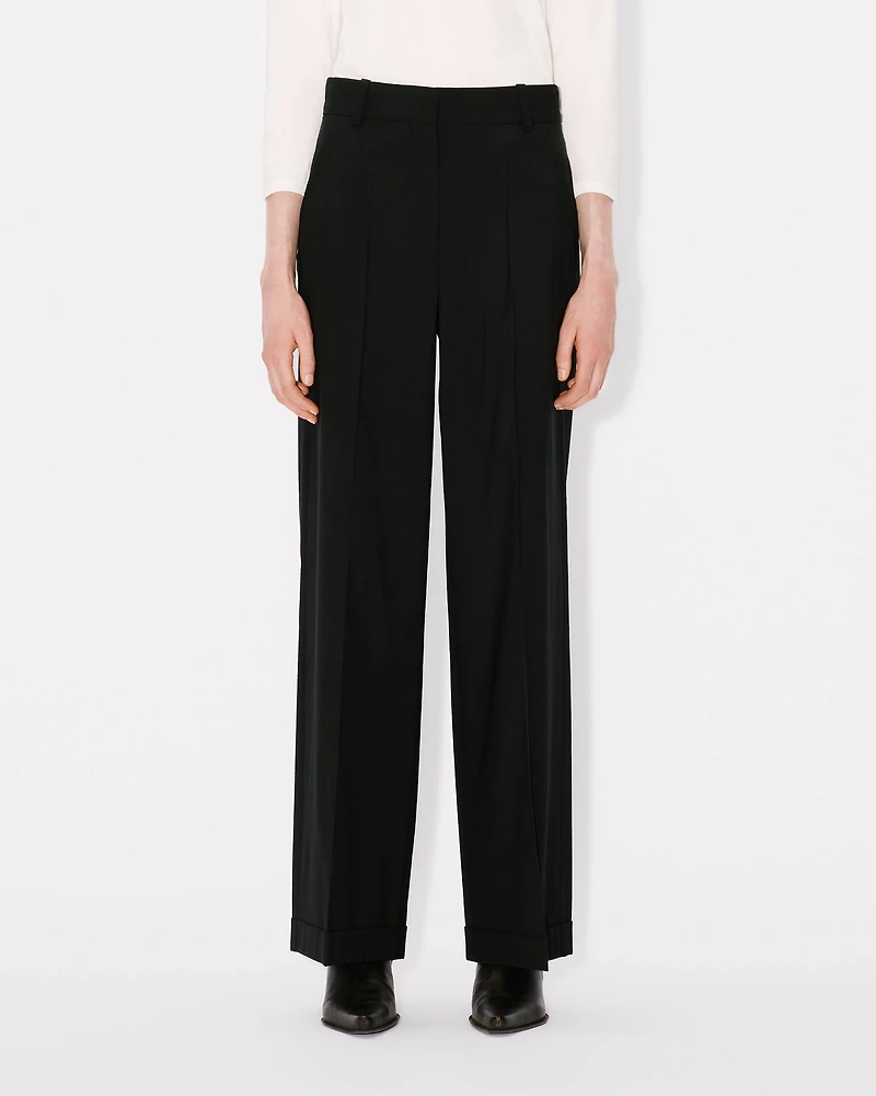 Tailored pants virgin wool