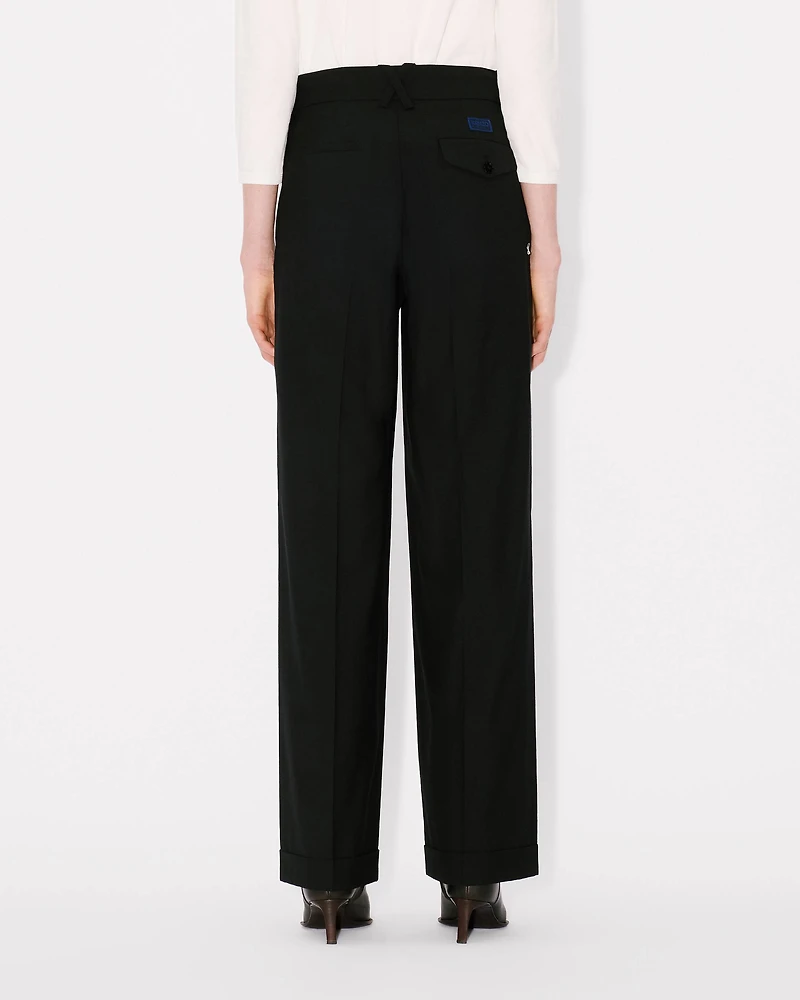 Tailored pants virgin wool