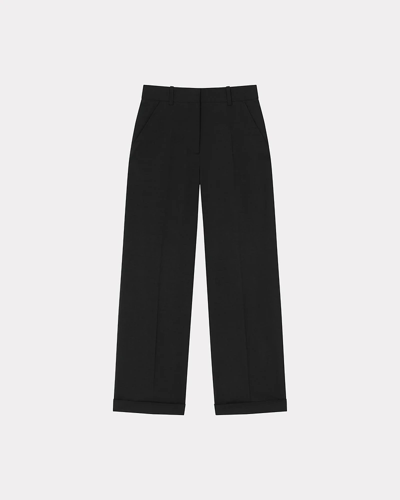 Tailored pants virgin wool
