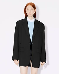 Oversized kimono blazer virgin wool