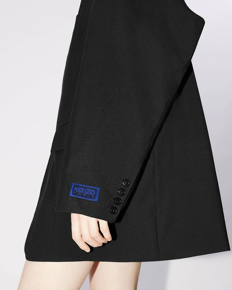 Oversized kimono blazer virgin wool