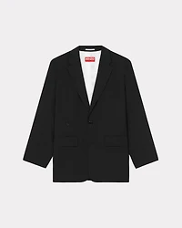 Oversized kimono blazer virgin wool