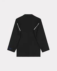 Oversized kimono blazer virgin wool