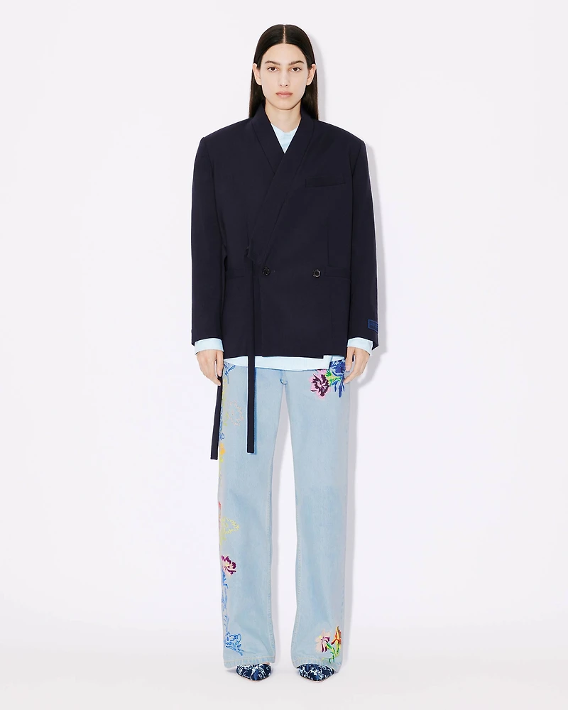 Kimono blazer virgin wool