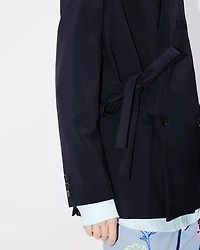 Kimono blazer virgin wool