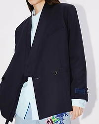 Kimono blazer virgin wool
