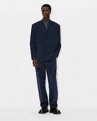 Pleated tailored pants