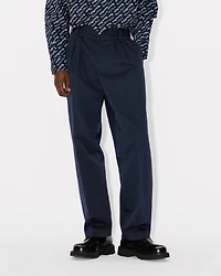 Pleated tailored pants