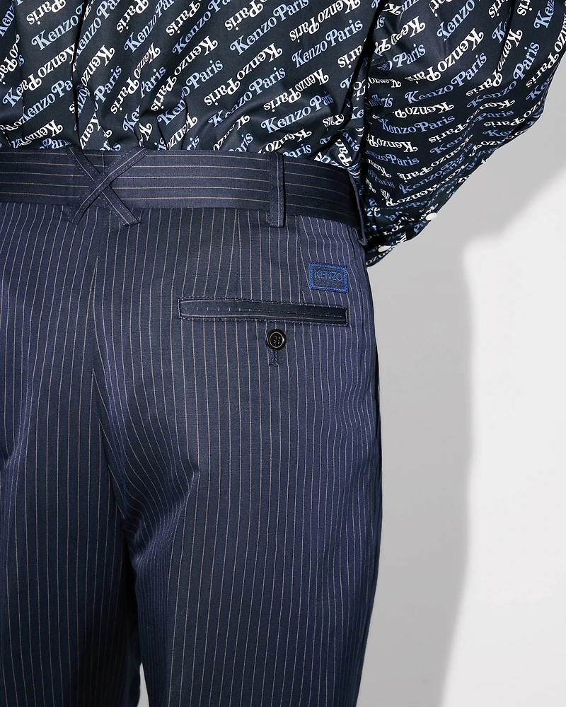 Pleated tailored pants