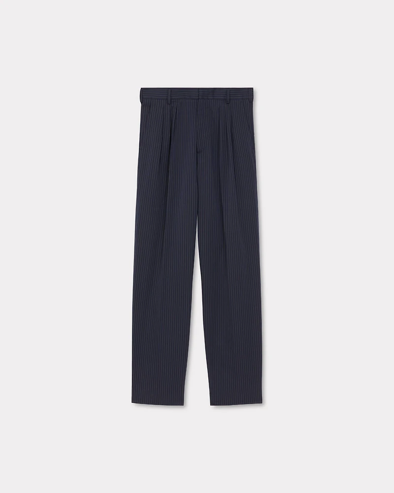 Pleated tailored pants