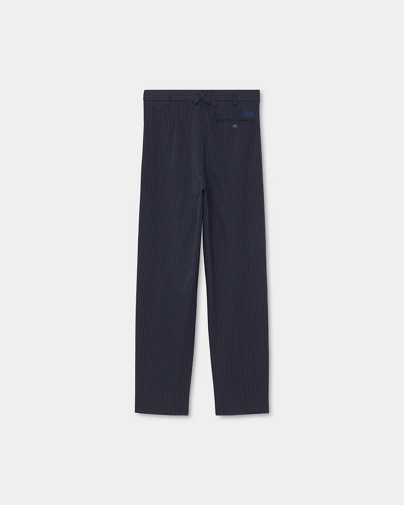 Pleated tailored pants