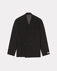 Suit kimono jacket virgin wool