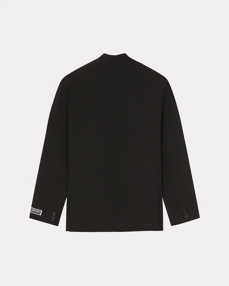 Suit kimono jacket virgin wool