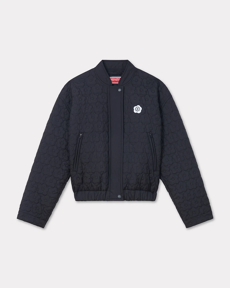 'Boke Flower 2.0' quilted bomber